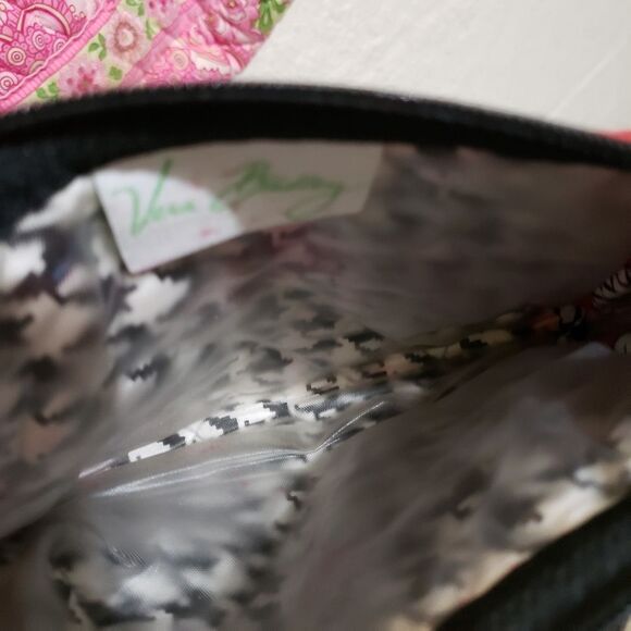 Vera Bradley Mix Print Bundle Bag & Makeup Case - Picture 5 of 7